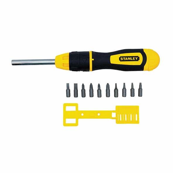Stanley Tornavida Cırcırlı Ratchet 10 Parça ürün görseli 1