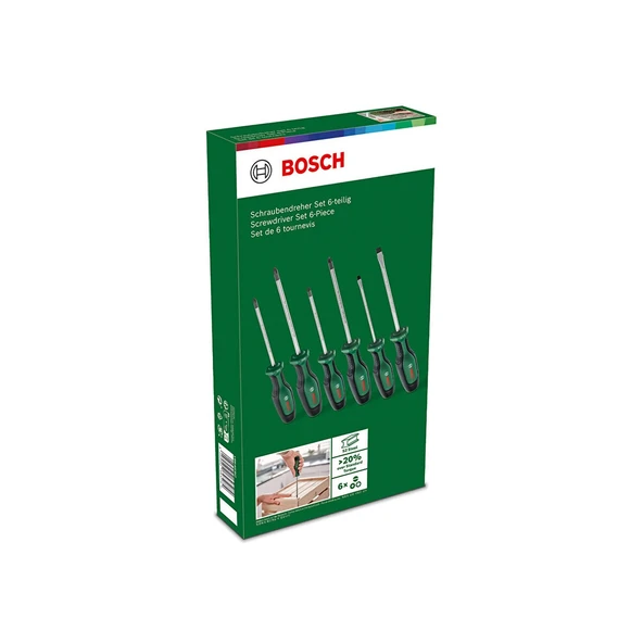 Bosch Tornavida Seti 6 Parça Set 1 - Resim 2