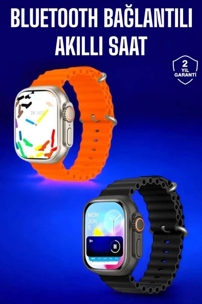 Akıllı Saat Arama Cevaplayan Bildirim Görme Yeni Nesil Bluetooth Bağlantılı ürün görseli 1