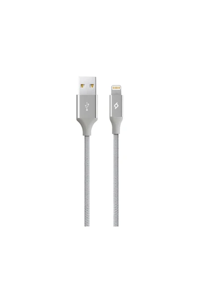 Ttec Gümüş Alumicable 2dk16g Iphone Uyumlu Şarj Kablosu Gri ürün görseli 1