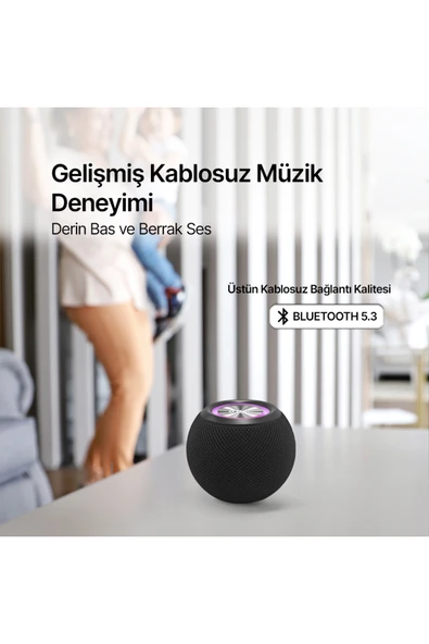 Ttec 2BH15S Ttec Bomb Taşınabilir Kablosuz Bluetooth Hoparlör Siyah ürün görseli 1