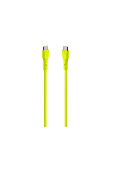 Ttec USB-C - USB-C 120cm 60W PD/QC Hızlı Şarj/Data Kablosu - 2DK59 Neon Sarı ürün görseli 1