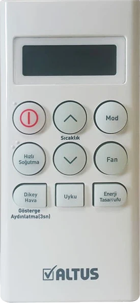 ALTUS ALK 1840 18.000 BTU KLİMA - Resim 3