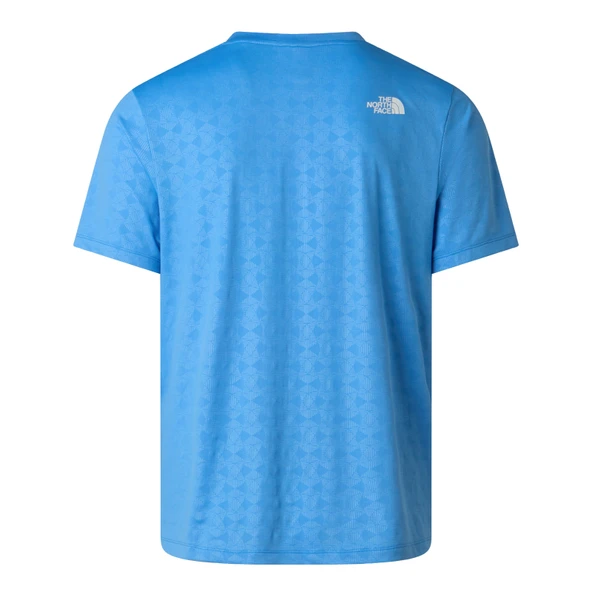 M 24/7 PENTADOME EMBOSSED REG SS TEE Blue Blue M - Resim 6