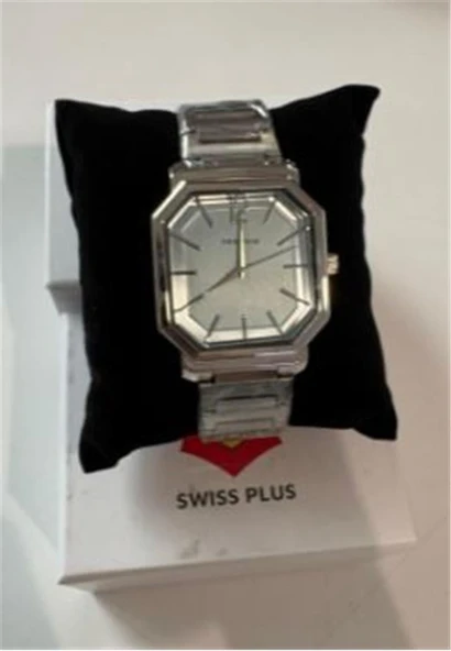 Swiss Plus Man Watch Basic Seri Model-11 ST3507AGS Max Plus Light Blue-Silver ürün görseli 1