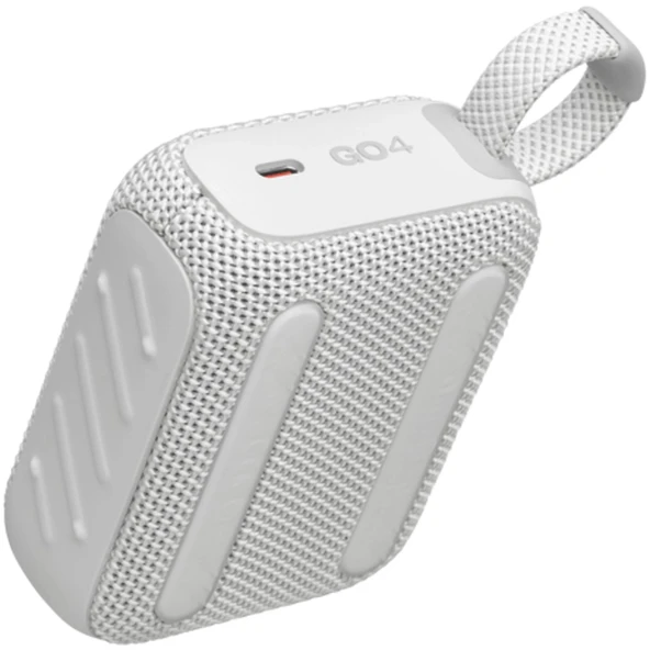 JBL Go 4 Taşınabilir Bluetooth Hoparlör - Beyaz - Resim 5