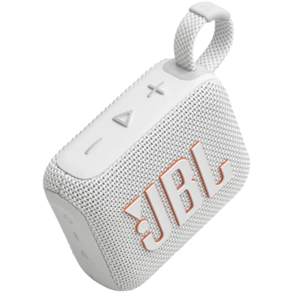JBL Go 4 Taşınabilir Bluetooth Hoparlör - Beyaz - Resim 4