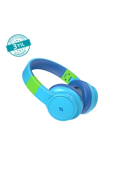 Ttec SoundBuddy 3 Kulaküstü Kablosuz Bluetooth Çocuk Kulaklığı - 2KM171 Gök Mavisi ürün görseli 1