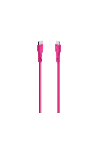 Ttec USB-C - USB-C 120cm 60W PD/QC Hızlı Şarj/Data Kablosu - 2DK59 Neon Pembe ürün görseli 1