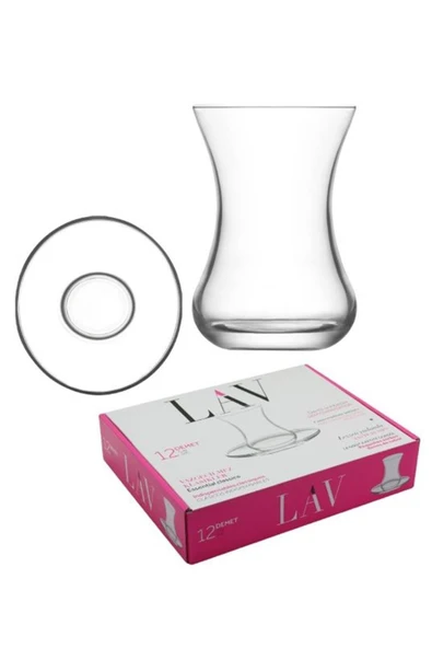 LAV byglas Lav Demet 12 Parça Çay Seti ürün görseli 1