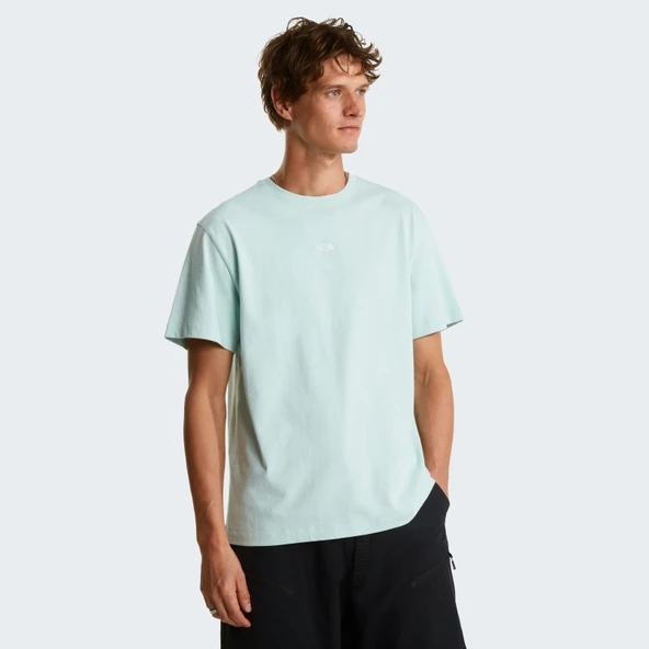 M ESSENTIAL CENTER LOGO RELAXED SHORT SL Frost Frost L ürün görseli 1