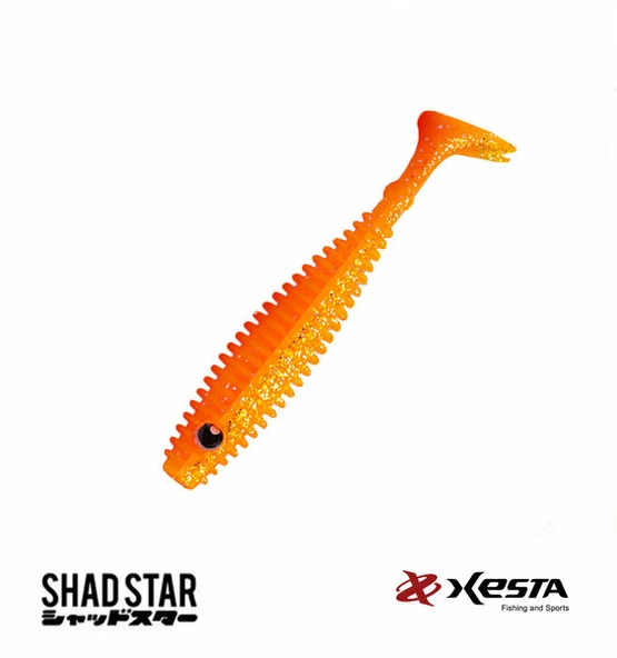 Xesta Shad Star 3.5" 9.5cm KOGD 6P Silikon Yem ürün görseli 1