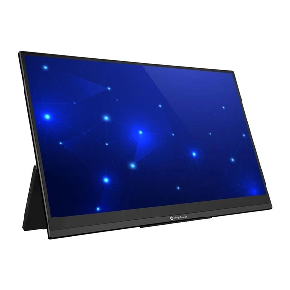 Everest 16" Evertouch M-16 Full HD 60Hz Mini HDMI+2-Type-C+ Micro Port Dokunmatik Monitör ürün görseli 1