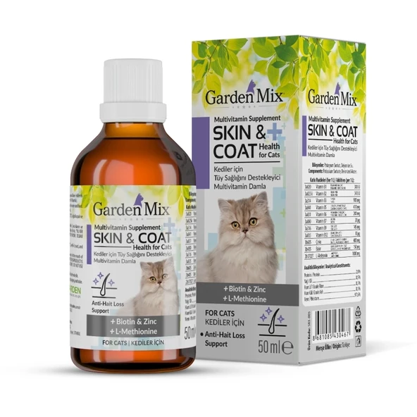 Garden Mix Kedi Tüy Sağlığı Damlası 50 Ml ürün görseli 1