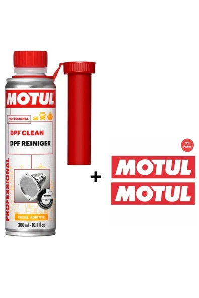 DPF Dizel Partekül Temizleyici 300ml & 2’li Motul Sticker ürün görseli 1