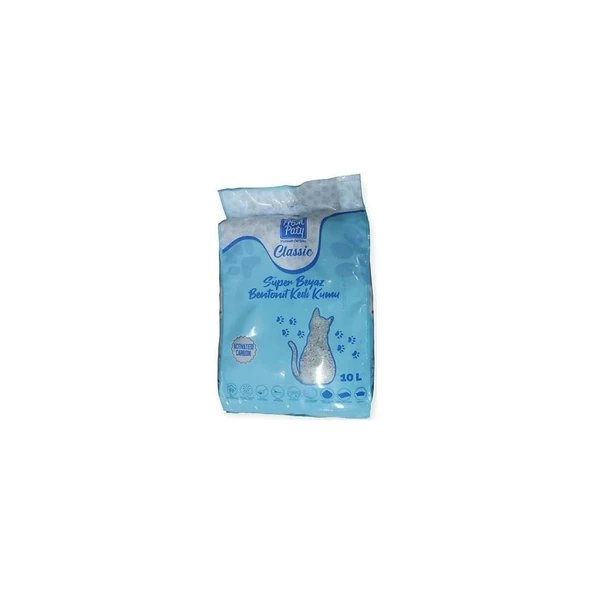 Fresh Paty Aktif Carbon Kokusuz Kedi Kumu POŞET 10 Lt ürün görseli 1