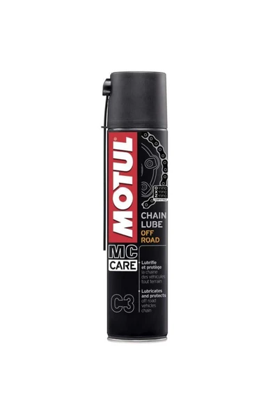 Motul C3 Chain Lube Off Road 400 ml Zincir Yağı ürün görseli 1