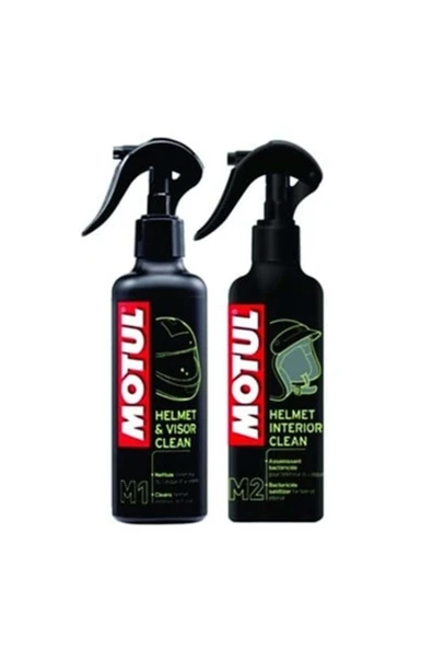 Motul M1+ M2 250 ml Kask Vizör Bakım ve Temizleme Seti ürün görseli 1