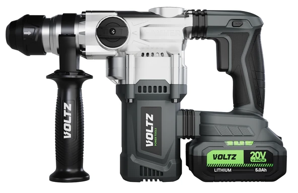 VOLTZ - 3.5 Joule - 20 Volt 5 Amper Akülü Kırıcı Delici Hilti SDS Plus (VZRH-20) Kömürsüz Motor ürün görseli 1