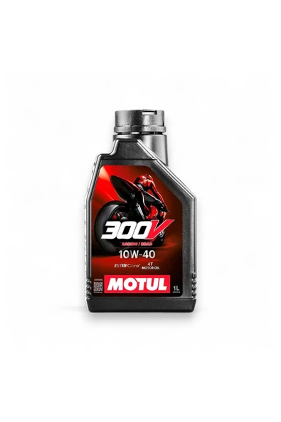 MOTUL 300V 10W40 4 Zamanlı Motosiklet Yağı 1 Lt. Made in France ürün görseli 1