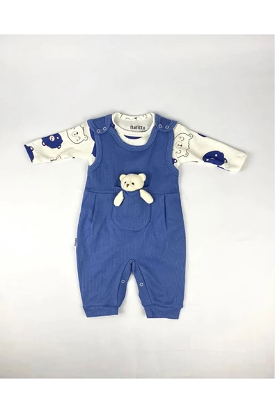 Nafitto baby&junior Oyuncak Ayıcıklı 0-3 AY Bebek Tulum ürün görseli 1