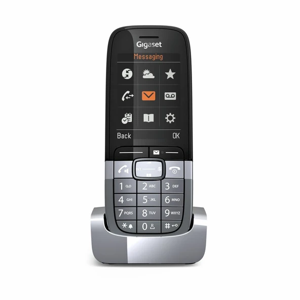 Gigaset SL850H PRO Profesyonel IP DECT El Terminali – Bluetooth 5.1, HD Ses, 2.4" Renkli Ekran ürün görseli 1