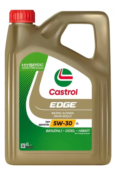 Edge 5w-30 Ll 4 Litre Motor Yağı-yeni Ambalaj (ÜRETİM YILI : 2025) ürün görseli 1