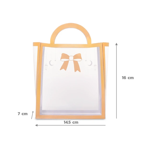 Yaldızlı Asetat Çanta (14.5 x 16 x 7) ürün görseli 1
