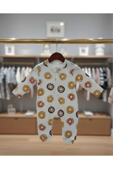 Kidzes RAPORLU %100 PAMUKLU UNİSEX DESENLİ TULUM ürün görseli 1