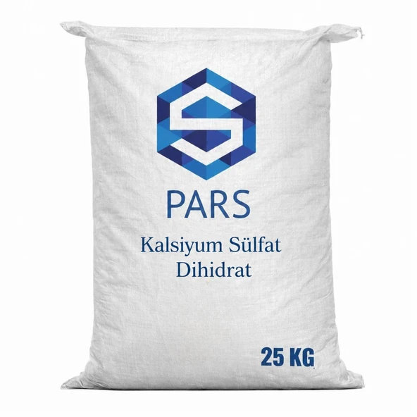 Kalsiyum Sülfat Dihidrat 25 Kg ürün görseli 1