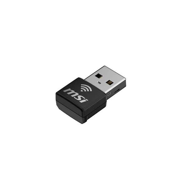 MSI NETWORK Wıfı6 AX1800 Nano Kablosuz Usb Adaptör ürün görseli 1