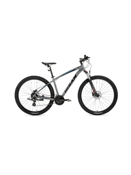 Bisan MTX 7300 27.5 Jant HD Fren Metalik Gri Mavi Dağ Bisikleti 43 Kadro ürün görseli 1