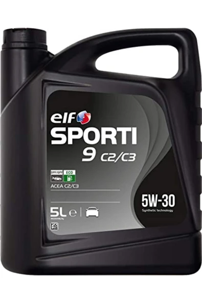 5 Lt Sportı 9 C2/c3 5w-30 Acea -yeni Ürün Yağ Değişim Aralığı 20,000km ürün görseli 1