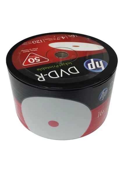 Hp DVD-R 4,7gb/120min 16x 50 li Shrink ürün görseli 1