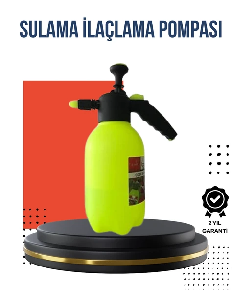 Ayarlı Nozullu 2l Basınçlı El Püskürtücü Jant Cam Temizlik Cila İçin ürün görseli 1
