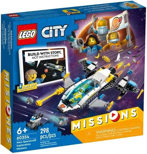LEGO City 60354 Mars Uzay Aracı Keşif Görevleri ürün görseli 1