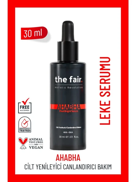 The Fair AHABHA Peel Bright Leke Giderici Cilt Serumu %4 AHA+ %0.5 BHA 30 ml ürün görseli 1