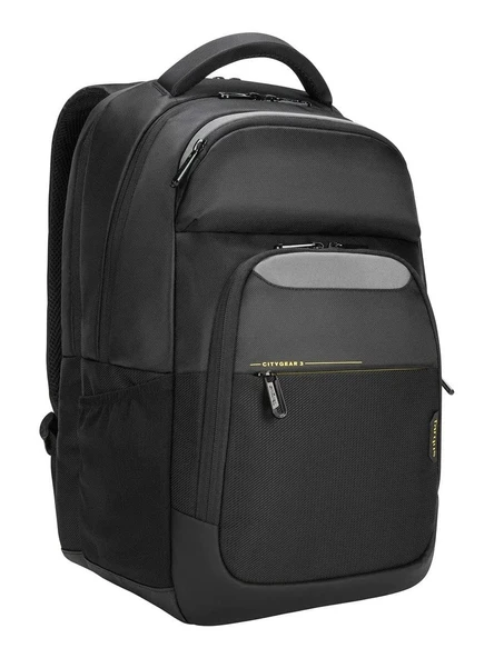 Targus CityGear 14-15.6" Laptop Backpack with Raincover - Black - TARTCG662GL ürün görseli 1