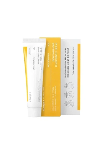 Celimax Pore + Dark Spot Brightening Çift Etkili Aydınlatıcı 35 ml Leke Kremi ürün görseli 1