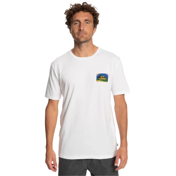 Quiksilver Arkası Baskılı Erkek Tişört EQYZT07229 ürün görseli 1