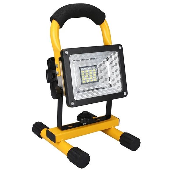 Br P30 Ip65 Waterproof 20led 30w Taşınabilir Şarjlı Led Projektör ürün görseli 1