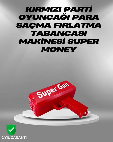 Elektrikli Money Gun Oyuncak Parti Tabancası ürün görseli 1