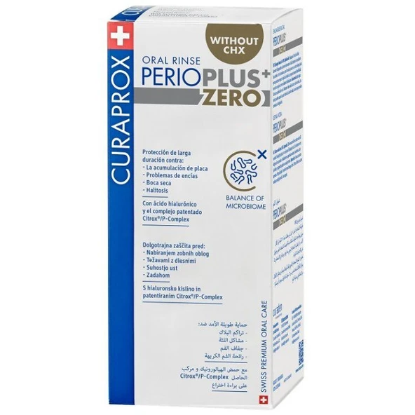 Curaprox Perioplus+ Zero Ağız Çalkalama Suyu 200 ml ürün görseli 1