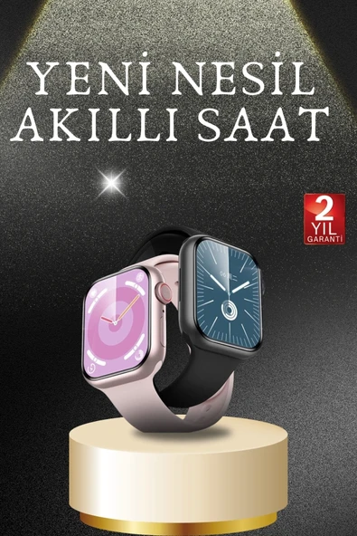 Akıllı Saat Alarm Ve Titreşim Uyku Ve Sağlık Takibi Gps Uyumlu Nabız Ölçer Sesli Görüşme ürün görseli 1