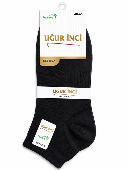 Uğur İnci Bambu Çorap Unisex Nefes Alabilen Terletmez Antibakteriyel Yumuşak Günlük Çorap 3 lü paket ürün görseli 1