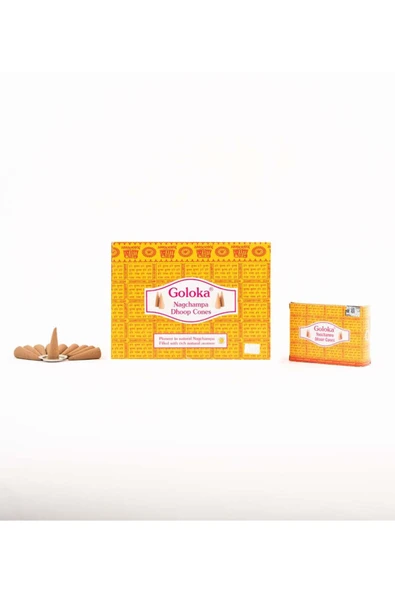 Goloka Nag Champa Konik Tütsü ürün görseli 1