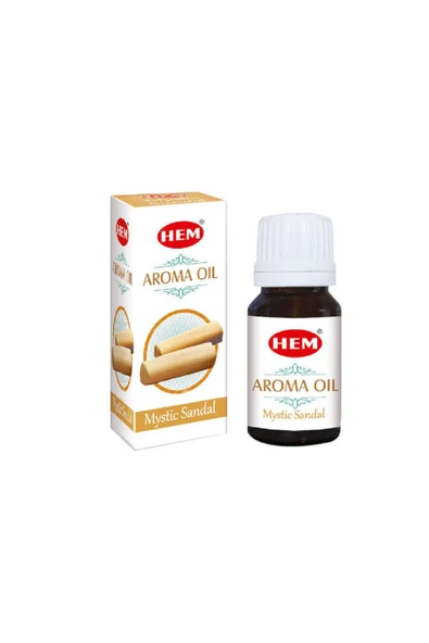 Hem Buhur Koku Yağıdır % 100 Bitkisel Sandal Aroma Oil 10Ml ürün görseli 1