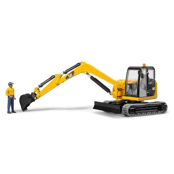 Cat Mini Ekskavatör Ve İnşaat İşçisi BR02466 ürün görseli 1