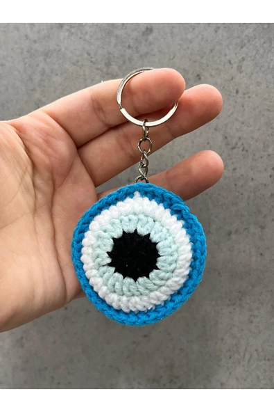 RuemStore Örgü Amigurumi Nazar Boncuğu Anaharlık ürün görseli 1