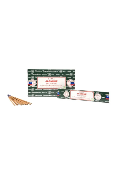 SATYA TÜTSÜ Satya Jasmine Masala Çubuk Tütsü Bitkisel yapıdadır ve el işçiliği kullanılarak imal edilir. ürün görseli 1